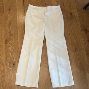 Ann Taylor Cream  colored Trousers